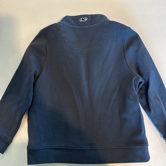 Vineyard Vines Boys Navy Quarter Zip (3T) - Picture 2 of 4